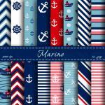 Nautical Digital Paper Scr..